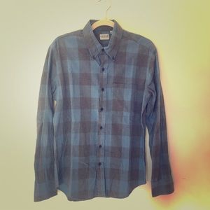 United Stock Dry Goods Plaid Button Down